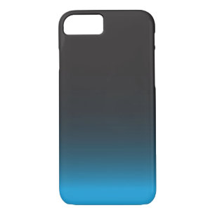 Funda simple para iPhone 7 negro y azul