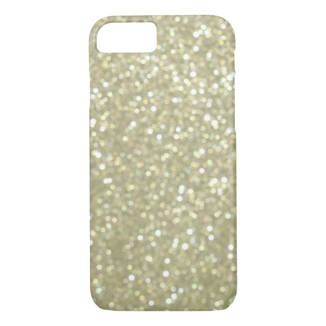 Funda Sparkly Gold para iPhone 7 (Reverso)