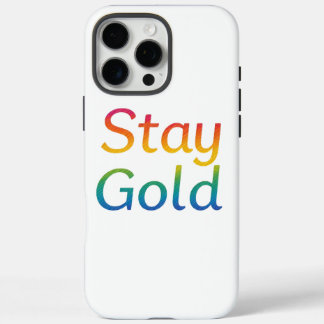 Funda Stay Gold para iPhone