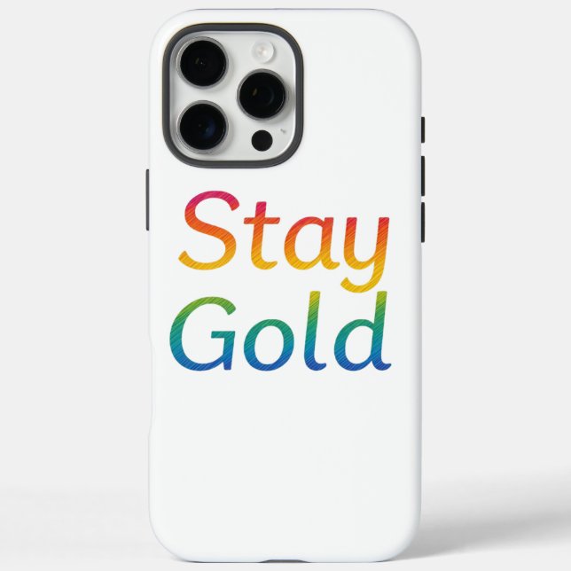 Funda Stay Gold para iPhone (Reverso)