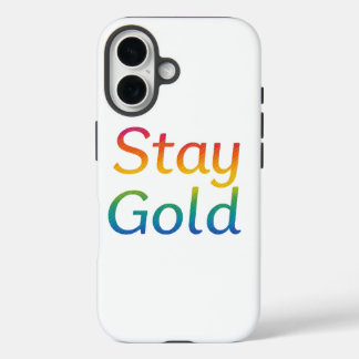 Funda Stay Gold para iPhone