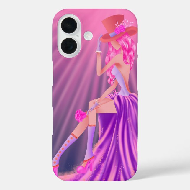 Funda Steampunk Glamor iPhone 16 - Stardust & Gold (Reverso )