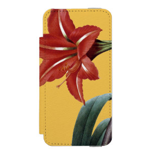 Funda Cartera Para iPhone 5 Watson Amaryllis rayado