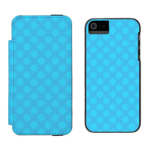 Funda Cartera Para iPhone 5 Watson Aqua Mist por Kenneth Yoncich