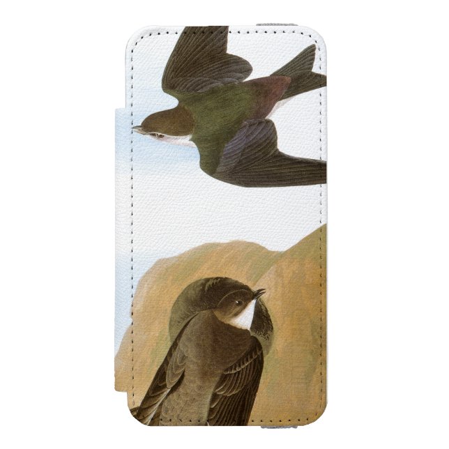 Funda Tipo Cartera Para iPhone De Incipio Audubon: Tragos (Anverso)