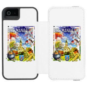 Funda Cartera Para iPhone 5 Watson Beli Manastir