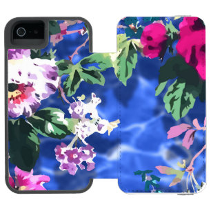 Funda Cartera Para iPhone 5 Watson Bouquets con rosas