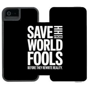 Funda Cartera Para iPhone 5 Watson Caos de Decisión