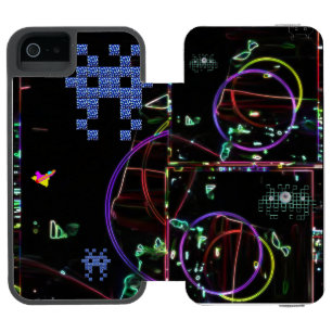 Funda Cartera Para iPhone 5 Watson Cascada de Juegos Electrónicos