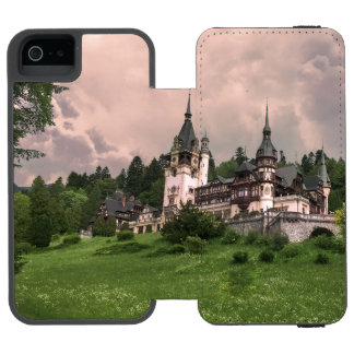 Funda Cartera Para iPhone 5 Watson Castillo de Peles Rumania
