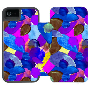 Funda Cartera Para iPhone 5 Watson Choque de color 4