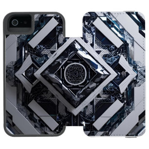 Funda Cartera Para iPhone 5 Watson Cipher of the Fold: Meta-Structure in Glacial Tone