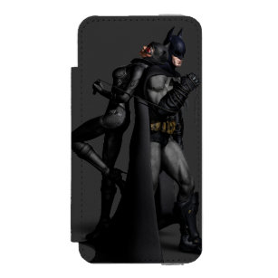Funda Cartera Para iPhone 5 Watson Ciudad Batman Arkham   Batman y Catwoman