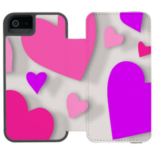 Funda Cartera Para iPhone 5 Watson Corazón de papel decorativo 3
