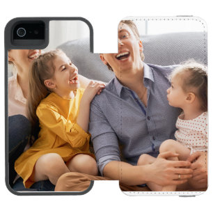 Funda Cartera Para iPhone 5 Watson Crea tu propia foto familiar personalizada