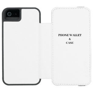 Funda Cartera Para iPhone 5 Watson Crea Tu Propia Promoción de Marca Simple