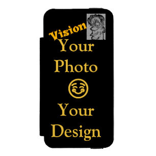 Funda Cartera Para iPhone 5 Watson Crear su propio diseño de visión