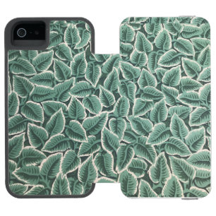 Funda Cartera Para iPhone 5 Watson cuaderno de papel pintado de la casa de Jane Auste