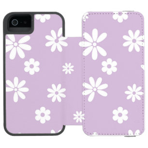 Funda Cartera Para iPhone 5 Watson Flores y Pétalos 9