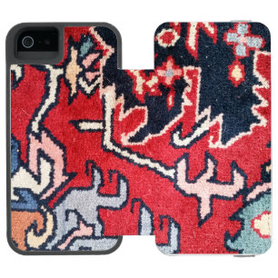 Funda Cartera Para iPhone 5 Watson Foto de Alfombra Persa 