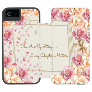 Funda Cartera Para iPhone 5 Watson Funda con billetera para iPhone 6 – Diseño elegant