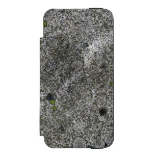 Funda Cartera Para iPhone 5 Watson Gris de granito con mosca verde