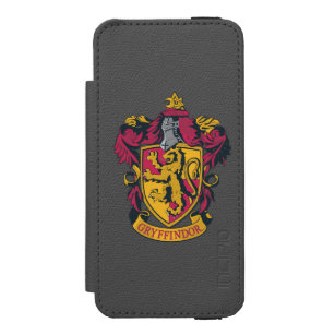 Funda Cartera Para iPhone 5 Watson Harry Potter   Gryffindor Escudo Gold y Red