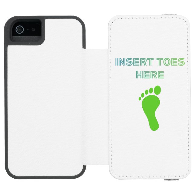 Funda Tipo Cartera Para iPhone De Incipio Insert Toes Here (Folio abierto)