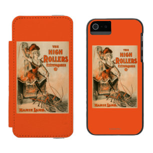 Funda Cartera Para iPhone 5 Watson Juego cordero de Mamie" de la extravagancia de los