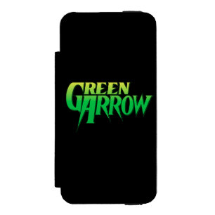 Funda Cartera Para iPhone 5 Watson Logo de la flecha verde 3