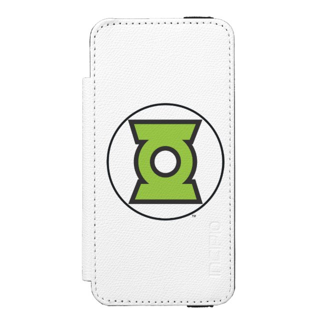 Funda Tipo Cartera Para iPhone De Incipio Logo de la Linterna Verde 11 (Anverso)