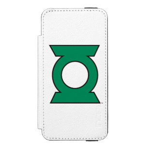 Funda Cartera Para iPhone 5 Watson Logotipo verde 15 de la linterna