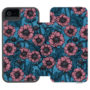 Funda Cartera Para iPhone 5 Watson Mamáes rosas