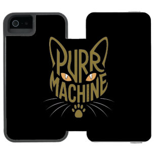 Funda Cartera Para iPhone 5 Watson máquina de purgar