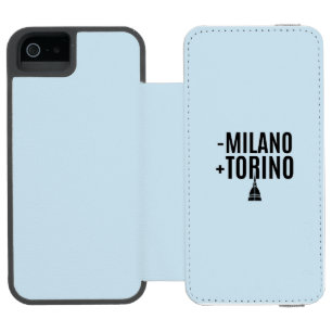 Funda Cartera Para iPhone 5 Watson Menos Milán, Más Turín - Ironía Saboyana
