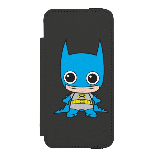 Funda Tipo Cartera Para iPhone De Incipio Mini Batman (Anverso)