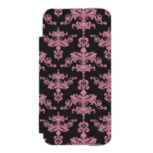 Funda Cartera Para iPhone 5 Watson Modelo 5 del damasco