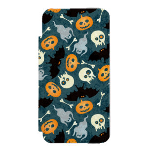 Funda Cartera Para iPhone 5 Watson Modelo de Halloween
