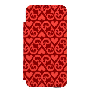 Funda Cartera Para iPhone 5 Watson Modelo de la tarjeta del día de San Valentín
