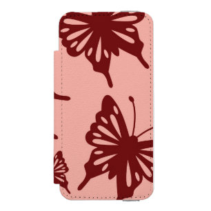 Funda Cartera Para iPhone 5 Watson modelo de mariposa