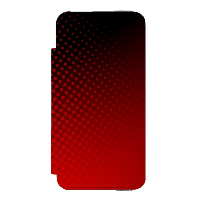 Funda Tipo Cartera Para iPhone De Incipio Modelo de puntos (Anverso)