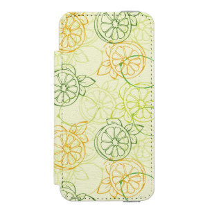 Funda Cartera Para iPhone 5 Watson Modelo del limón