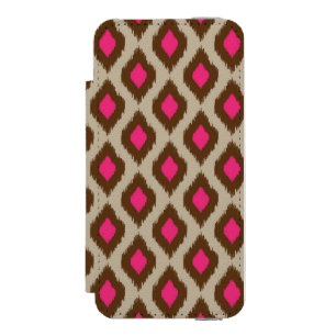 Funda Cartera Para iPhone 5 Watson Modelo moderno del ikat