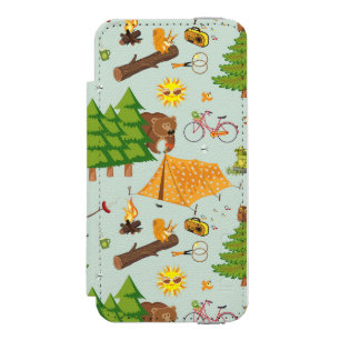 Funda Cartera Para iPhone 5 Watson Modelo que acampa