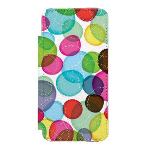 Funda Cartera Para iPhone 5 Watson Modelo redondo 2 de los niños de las burbujas