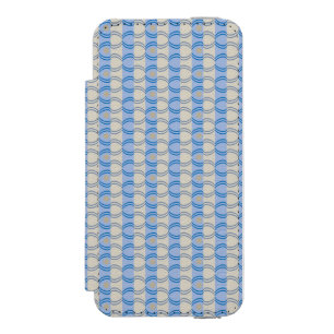 Funda Cartera Para iPhone 5 Watson Moreno azul común de Candystripe