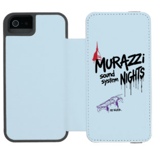 Funda Cartera Para iPhone 5 Watson Murazzi Sound System Nights - Edición Drip Spray