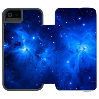 Funda Cartera Para iPhone 5 Watson Nebulosa azul