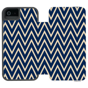 Funda Cartera Para iPhone 5 Watson patrón de motivos simplificados 3