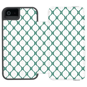 Funda Cartera Para iPhone 5 Watson Patrón de navidades 120